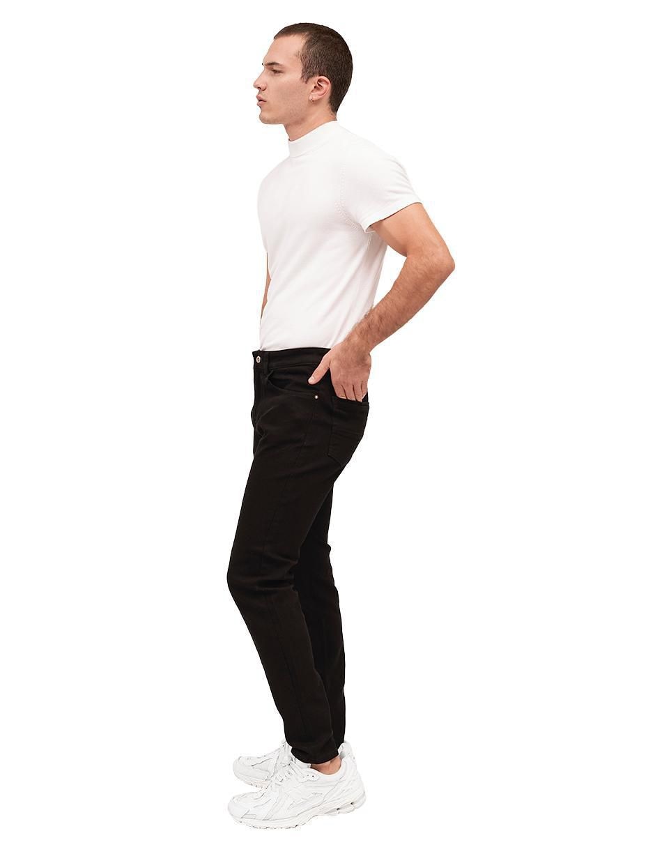 Jeans skinny 8050 lavado obscuro para hombre 2
