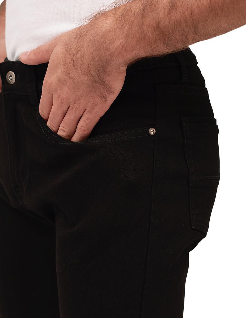 Jeans skinny 8050 lavado obscuro para hombre 4