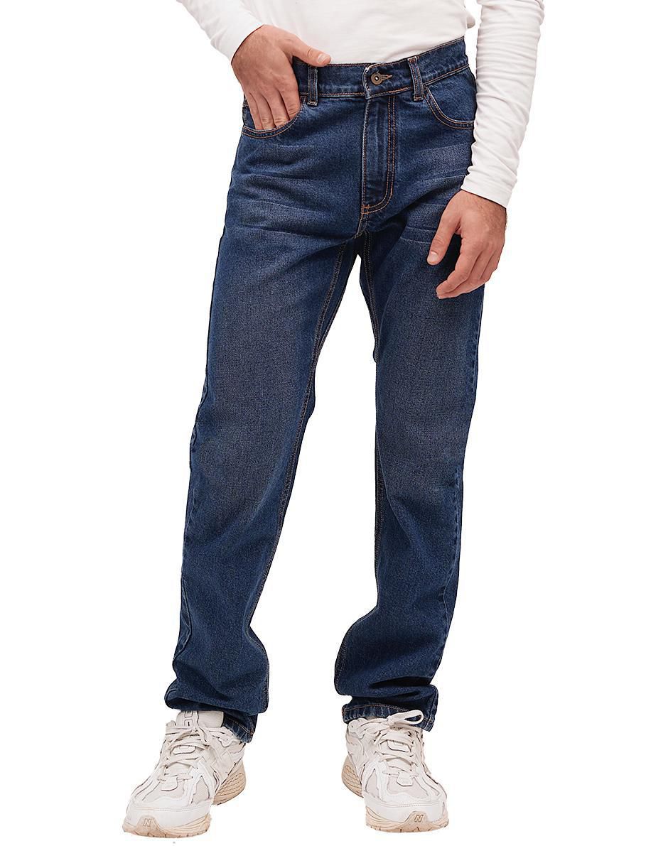 Jeans slim Vaquero 8031 lavado obscuro para hombre