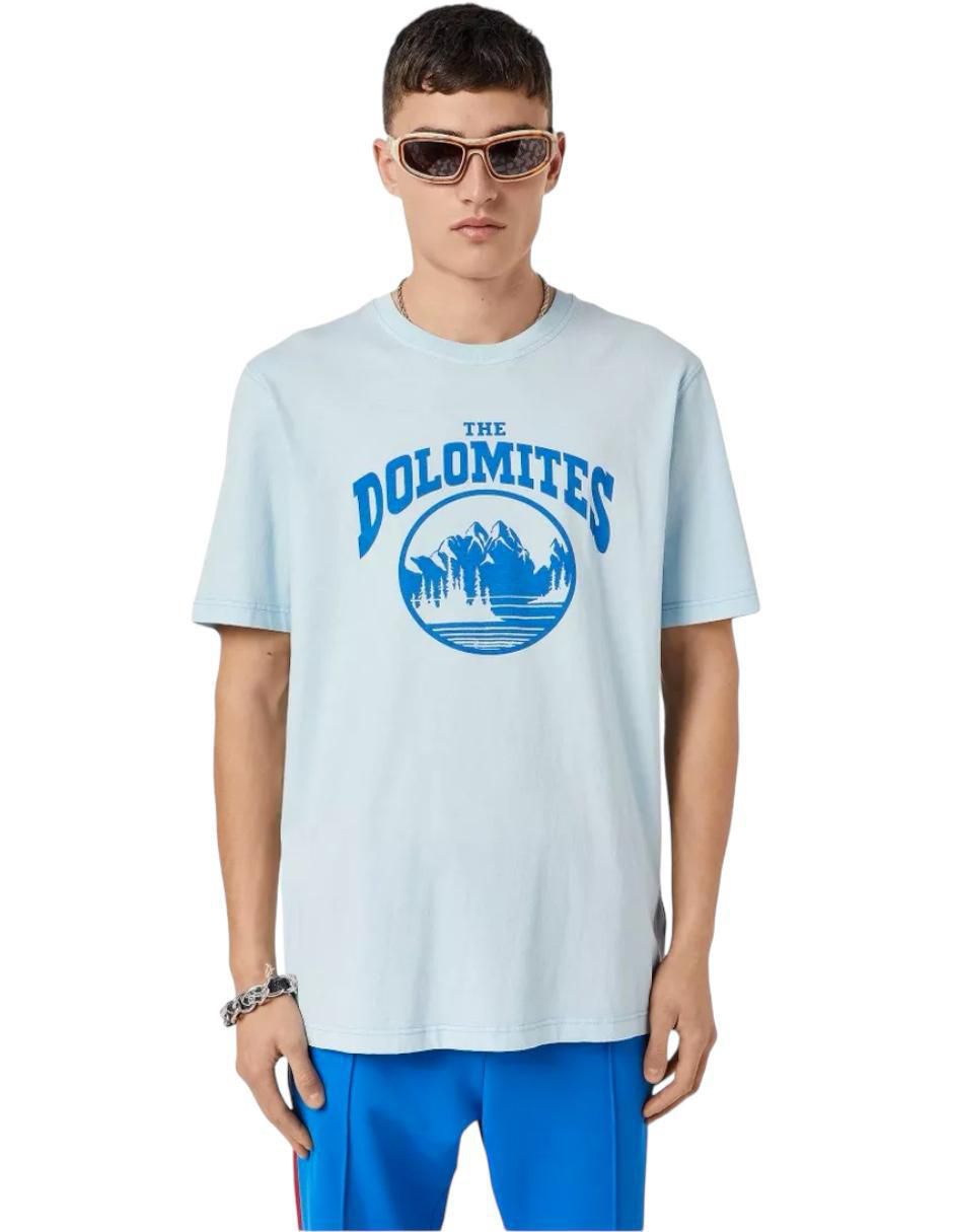 Playera dolomites cuello redondo para hombre