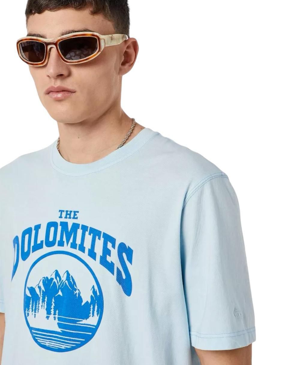 Playera dolomites cuello redondo para hombre 5