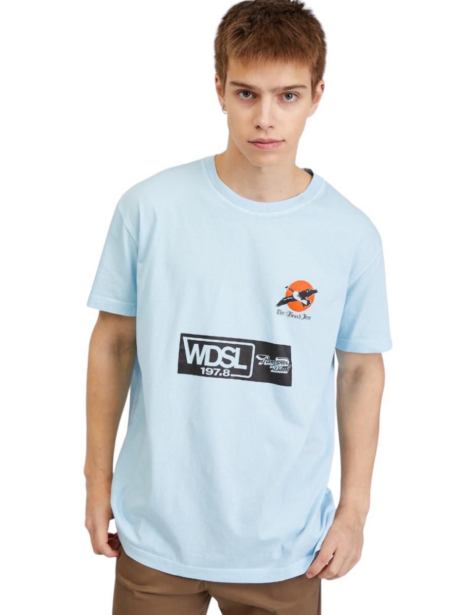 Playera the beach cuello redondo para hombre Playera the beach cuello redondo para hombre