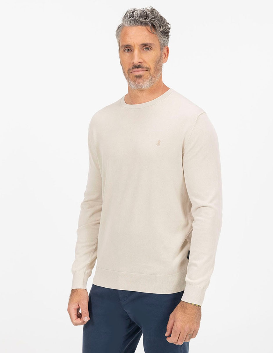 Suéter cuello redondo para hombre Suéter cuello redondo para hombre