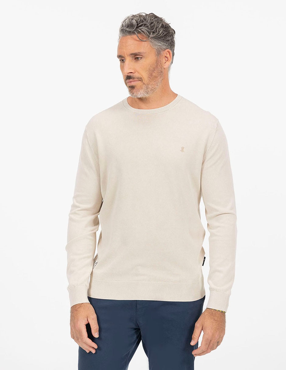Suéter cuello redondo para hombre 7