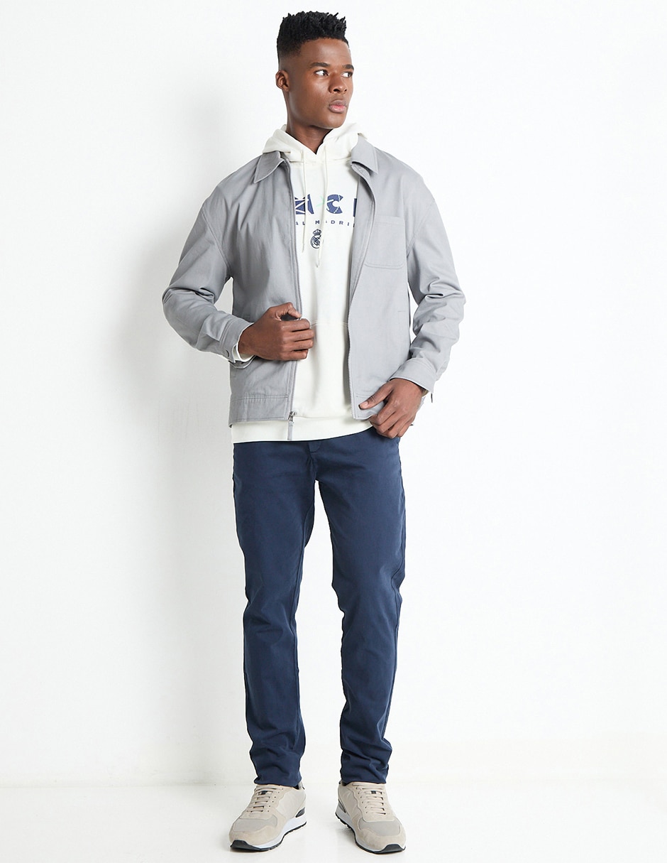 Pantalón chino slim de algodón para hombre 3