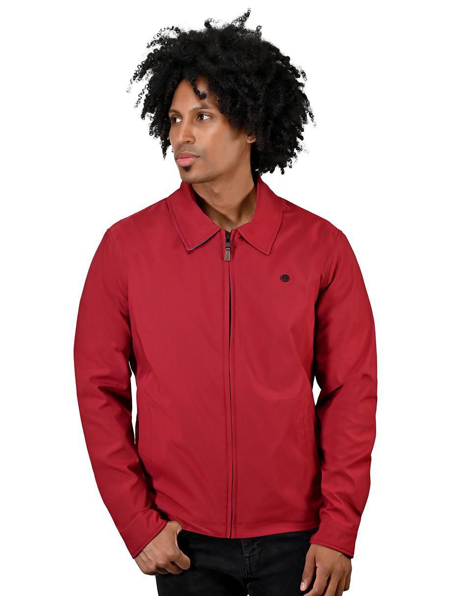 Chamarra con bolsillos para hombre