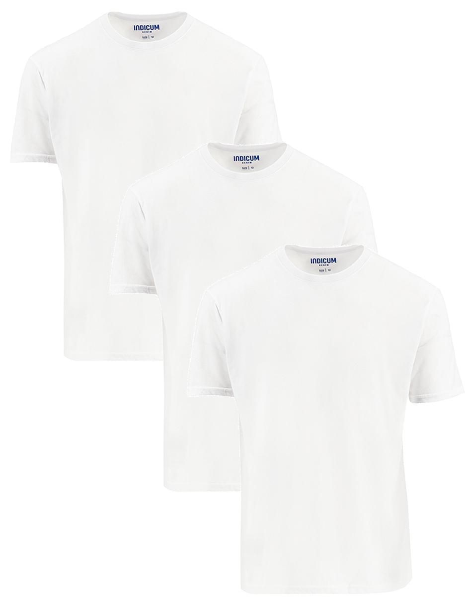 Set playera cuello redondo para hombre