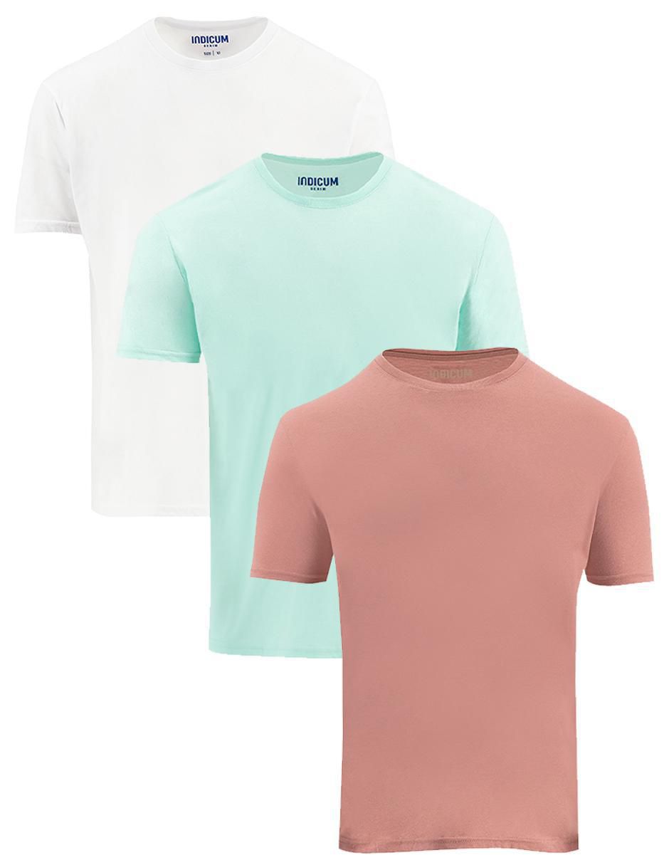 Set playera cuello redondo para hombre