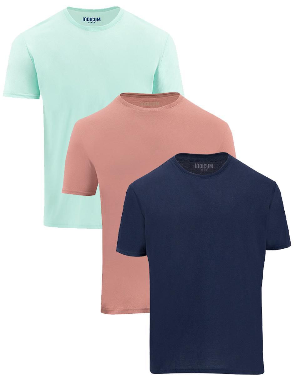Set playera cuello redondo para hombre