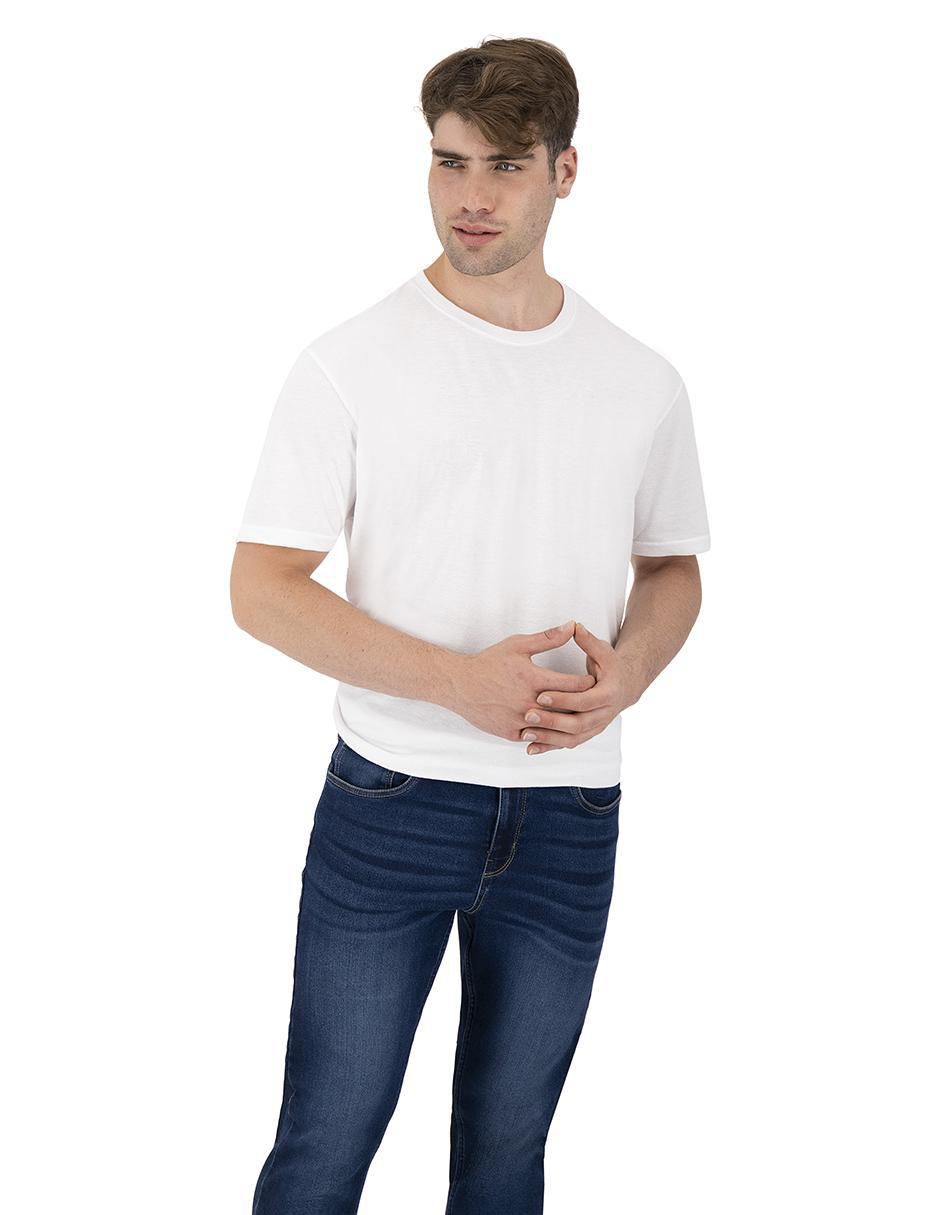 Playera cuello redondo para hombre