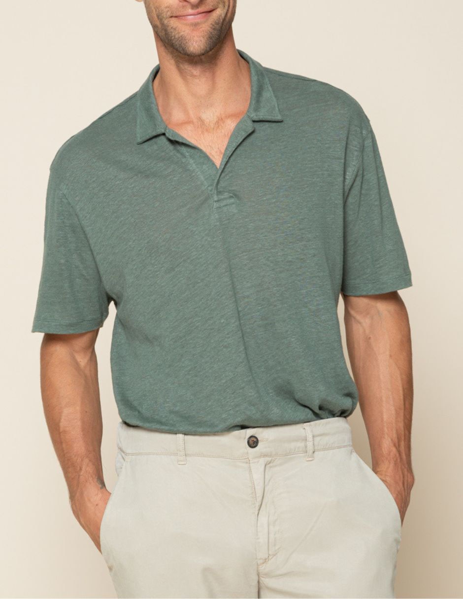 Playera tipo polo para hombre