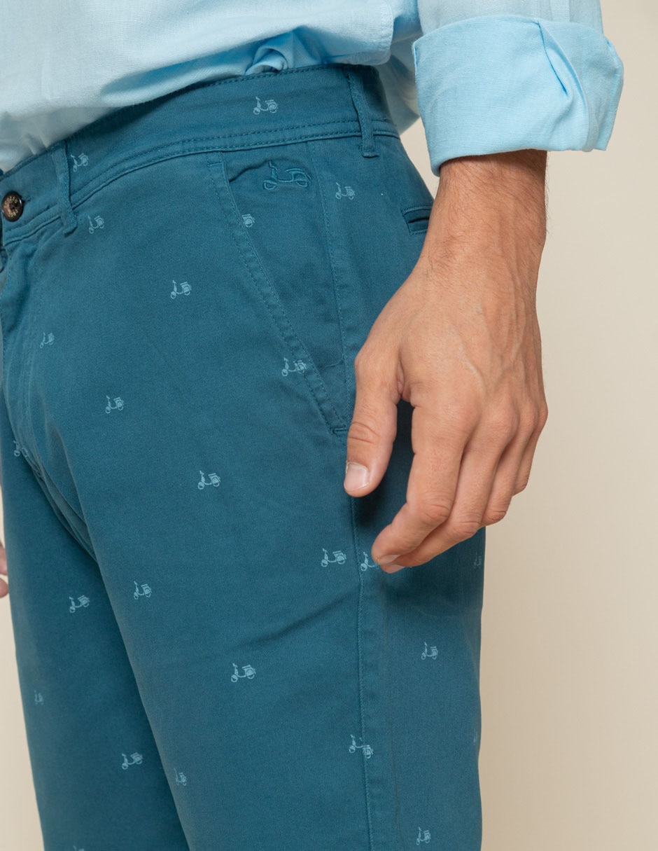 Bermuda de algodón para hombre 4