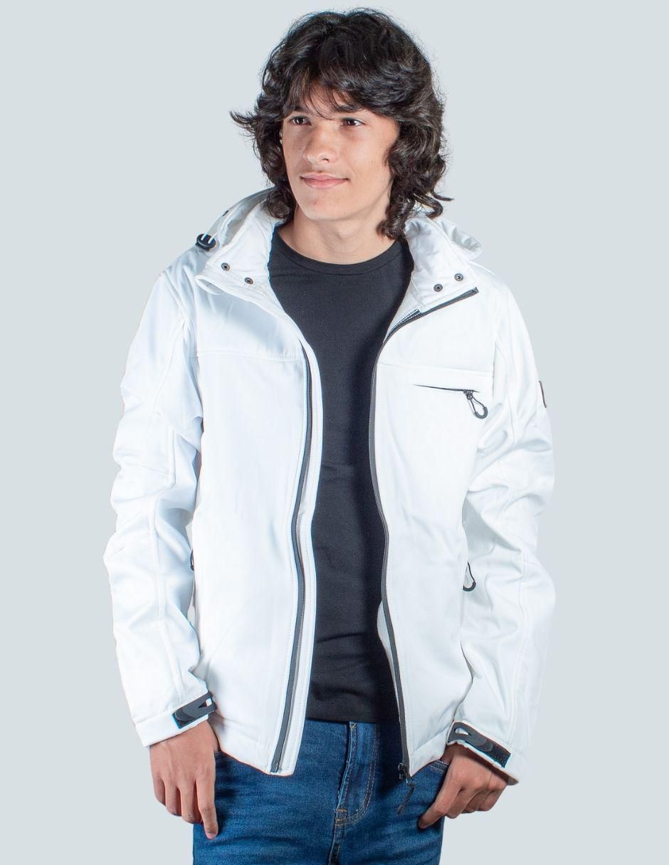 Chamarra capucha desmontable para hombre Chamarra capucha desmontable para hombre