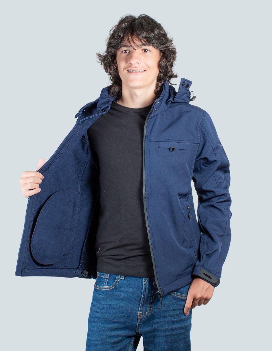 "chamarra" tim men no "de" poliéster capucha desmontable "para hombre"