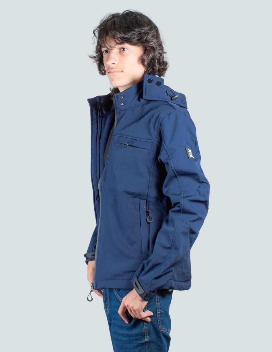 "chamarra" tim men no "de" poliéster capucha desmontable "para hombre"