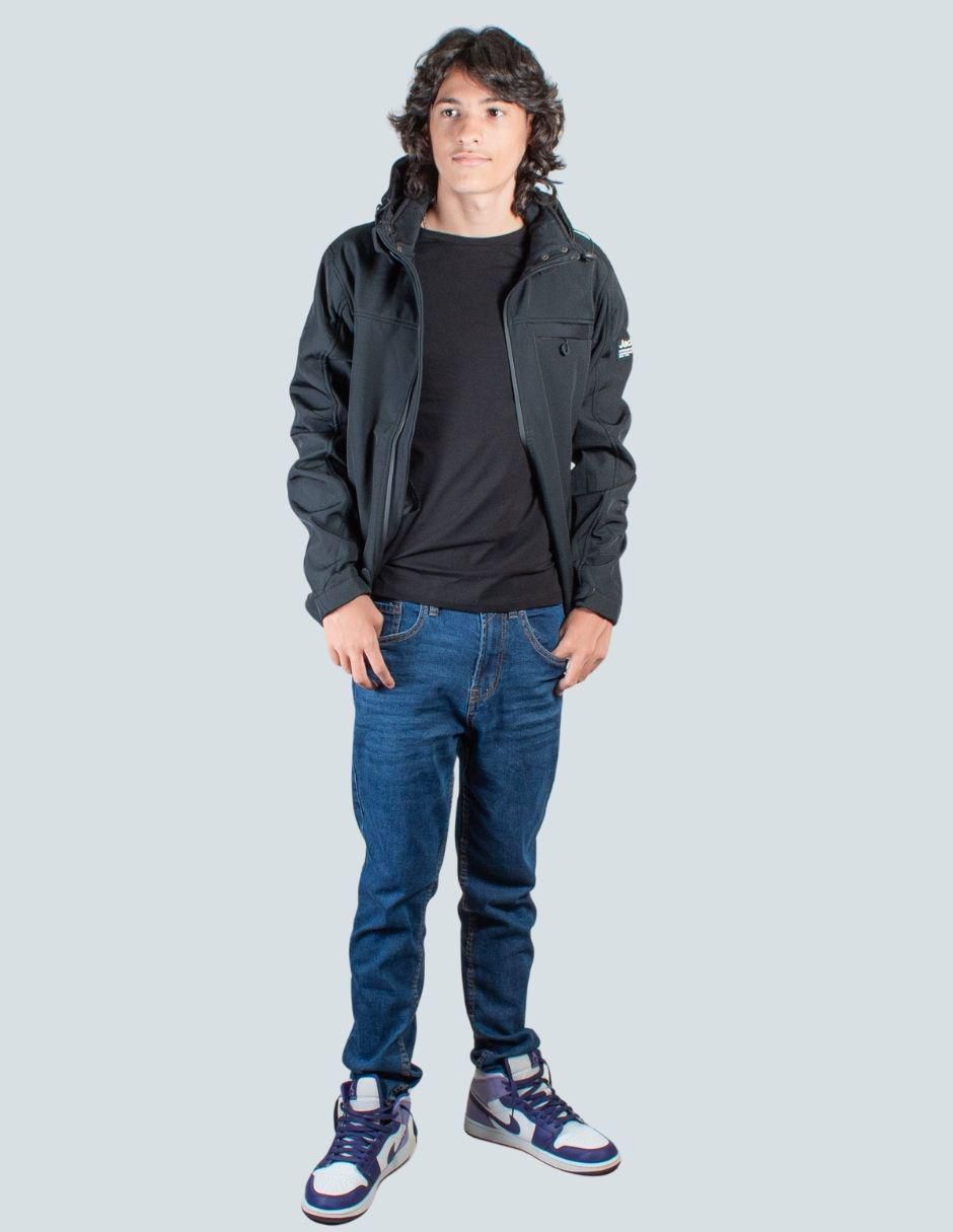 Chamarra capucha desmontable para hombre 5