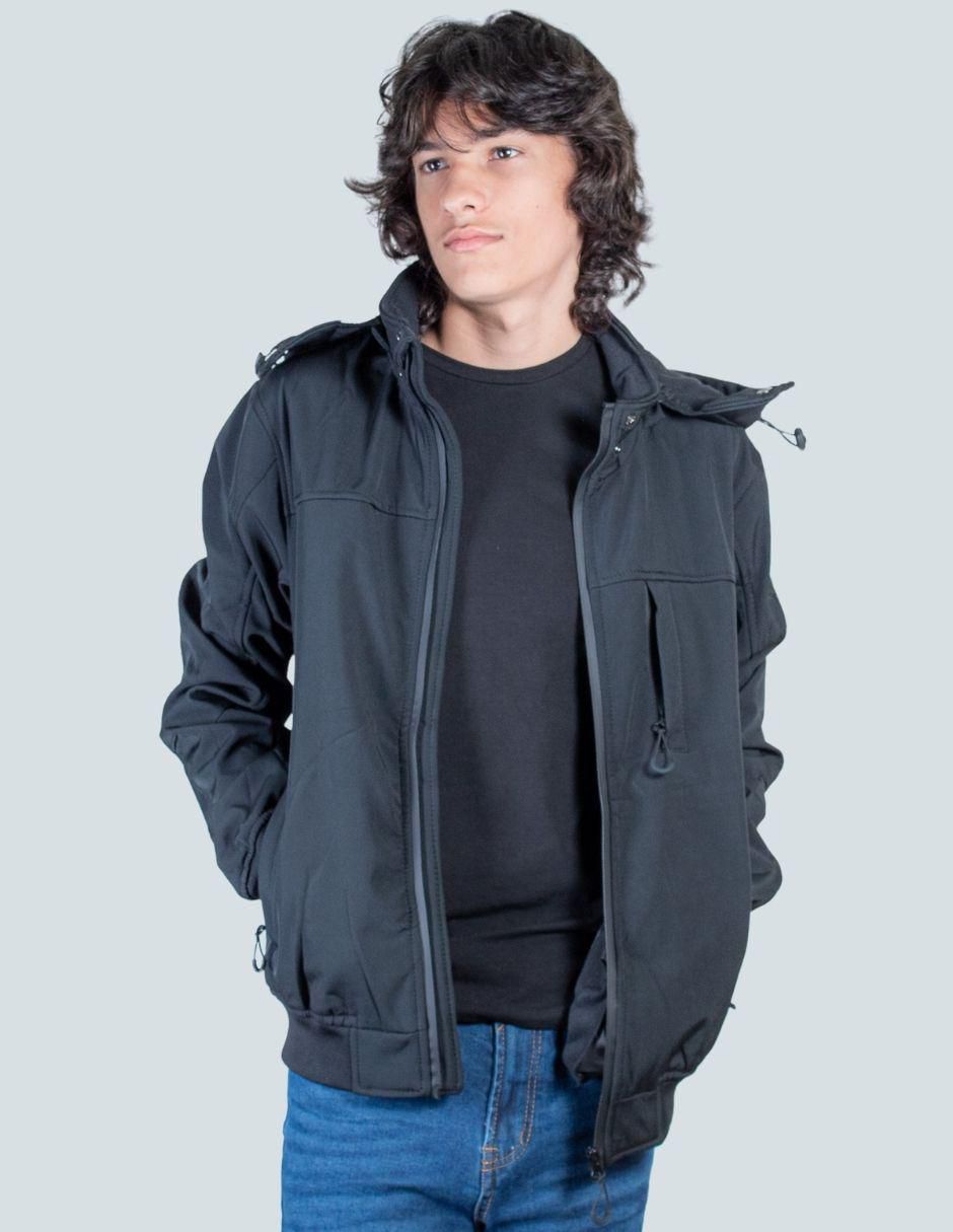 Chamarra capucha desmontable para hombre Chamarra capucha desmontable para hombre
