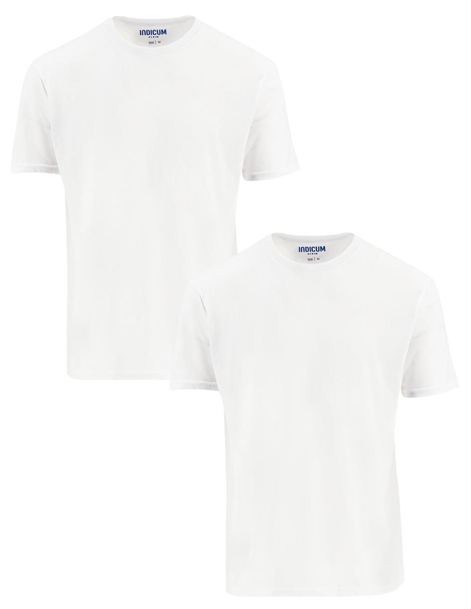 Set playera cuello redondo para hombre