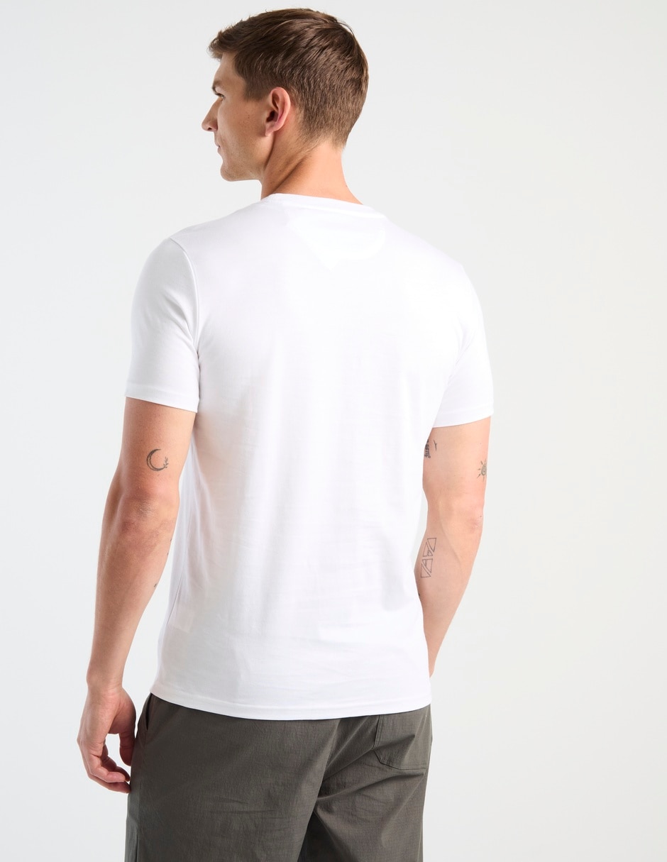 Playera cuello redondo para hombre 2
