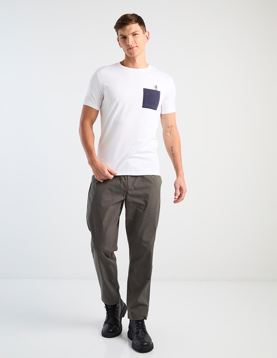 Playera cuello redondo para hombre 3