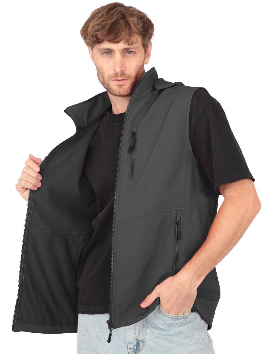 Chaleco Roosevelt con capucha desmontable para hombre Suburbia