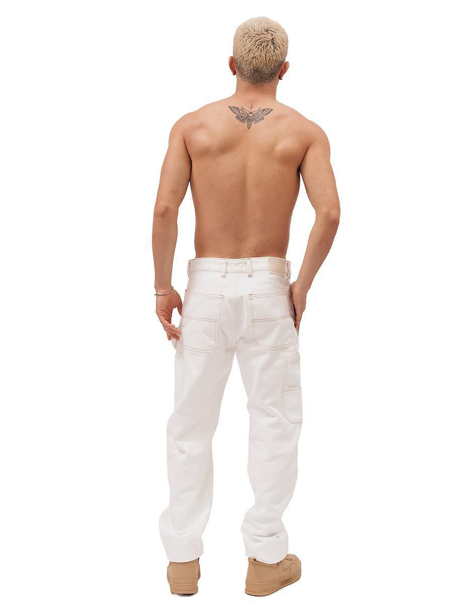 Jeans slim lavado claro para hombre 2