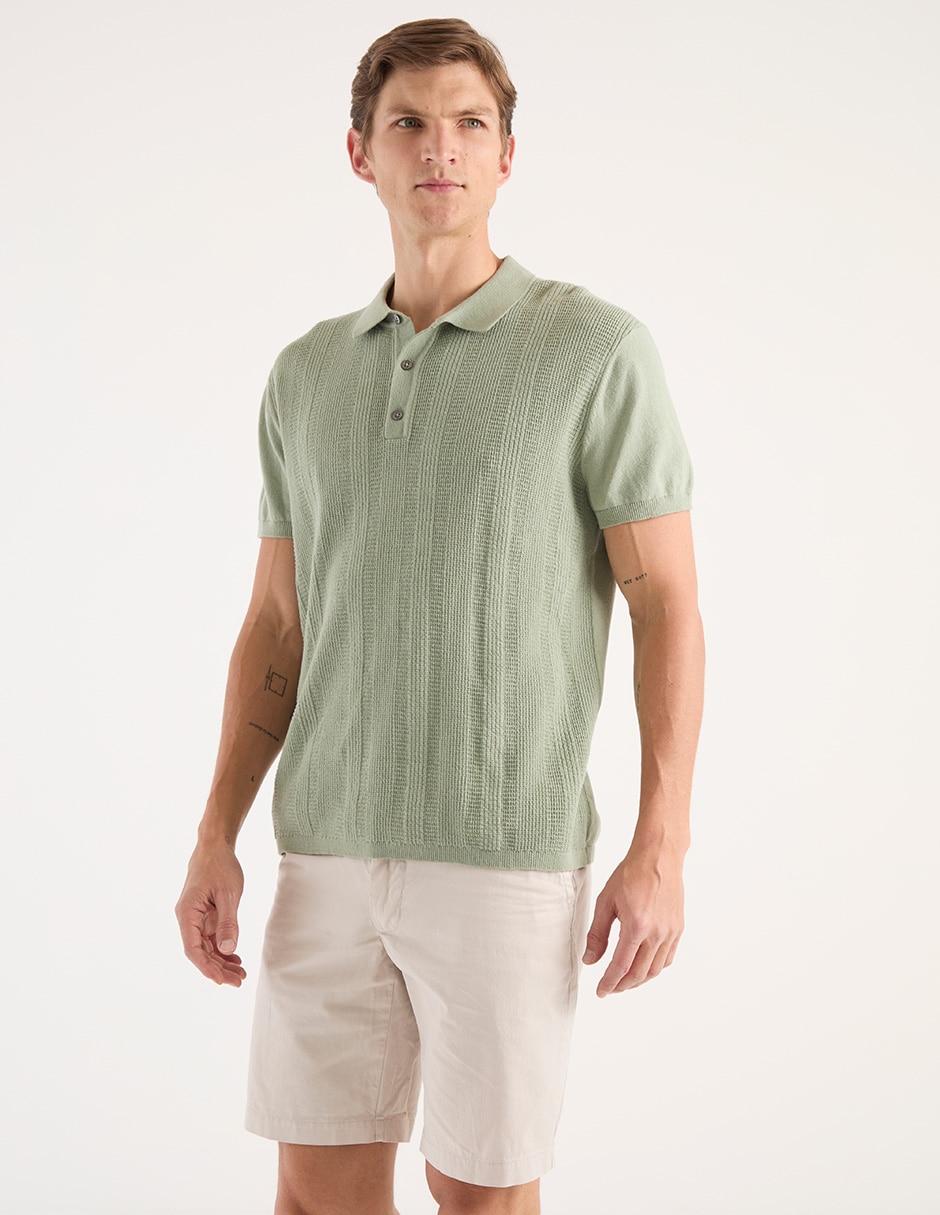 Bermuda de algodón para hombre 1