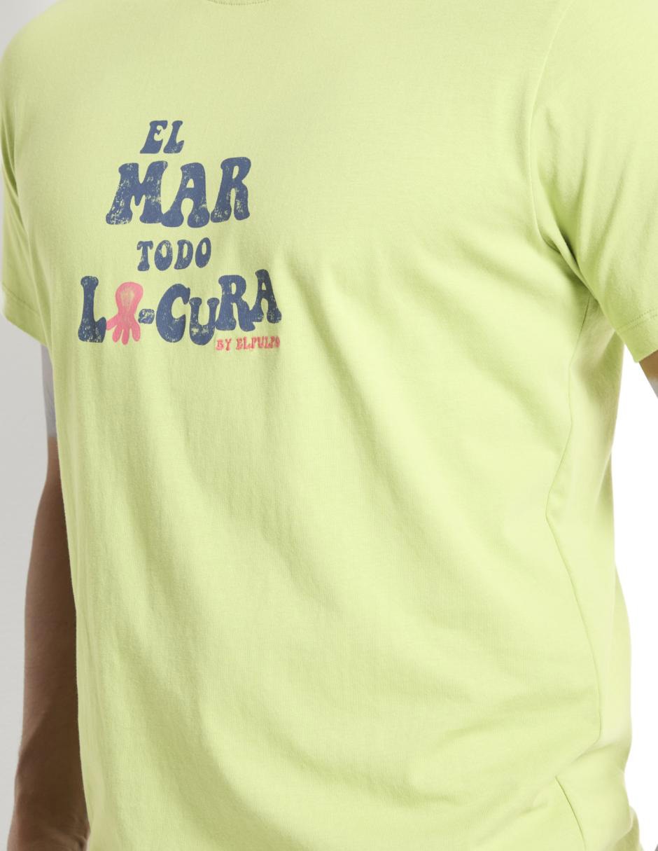 Playera cuello redondo para hombre