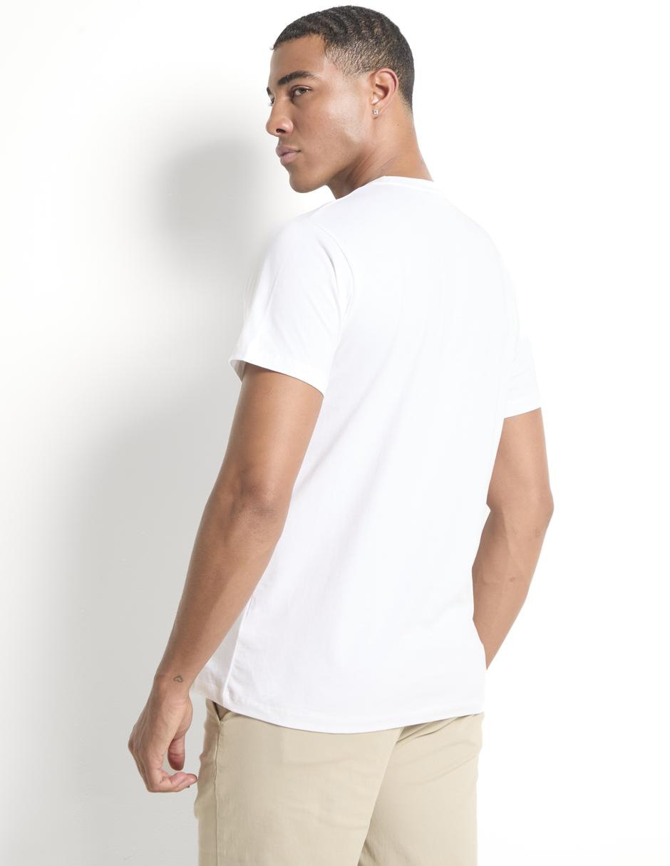 Playera cuello redondo para hombre 2