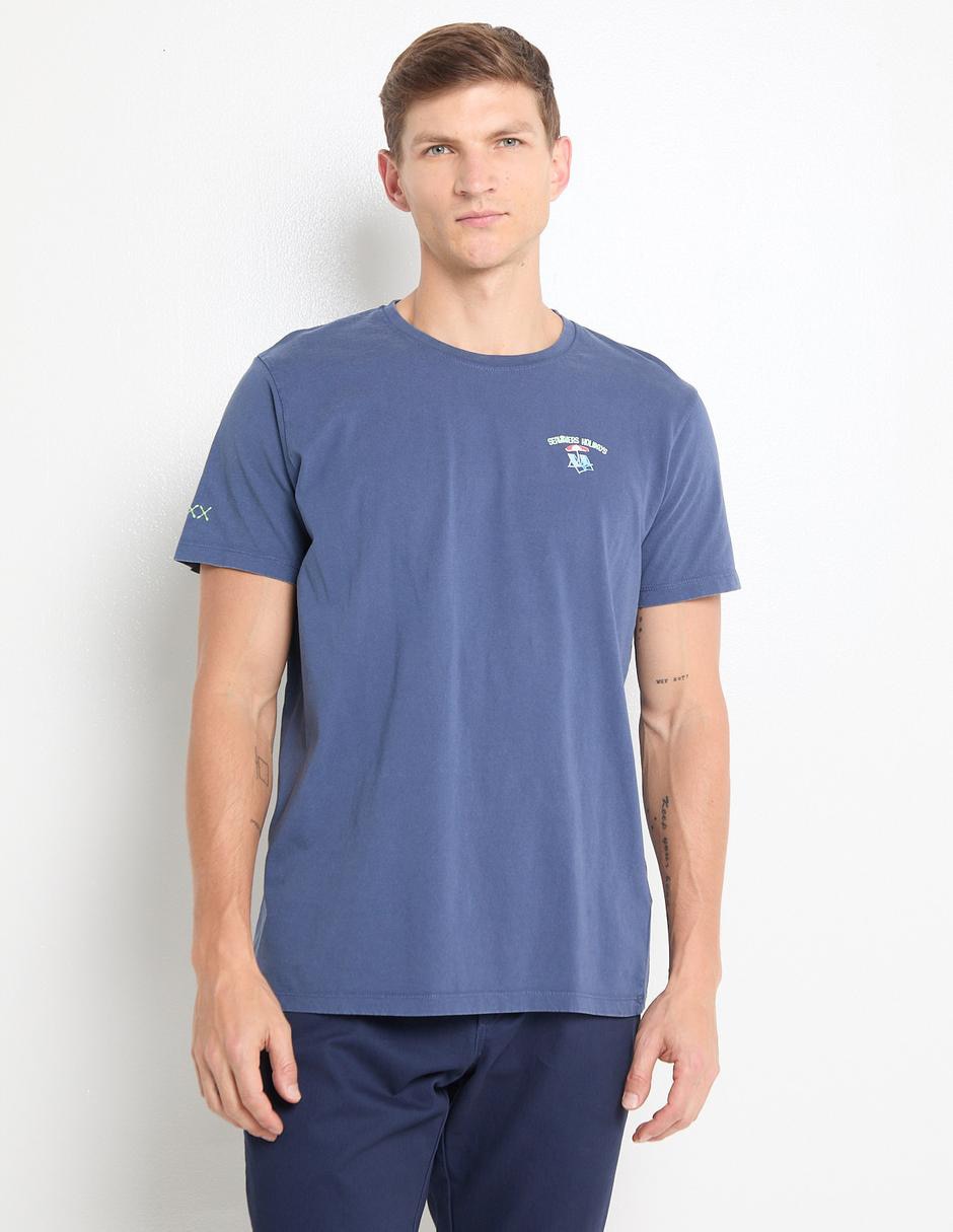 Playera cuello redondo para hombre