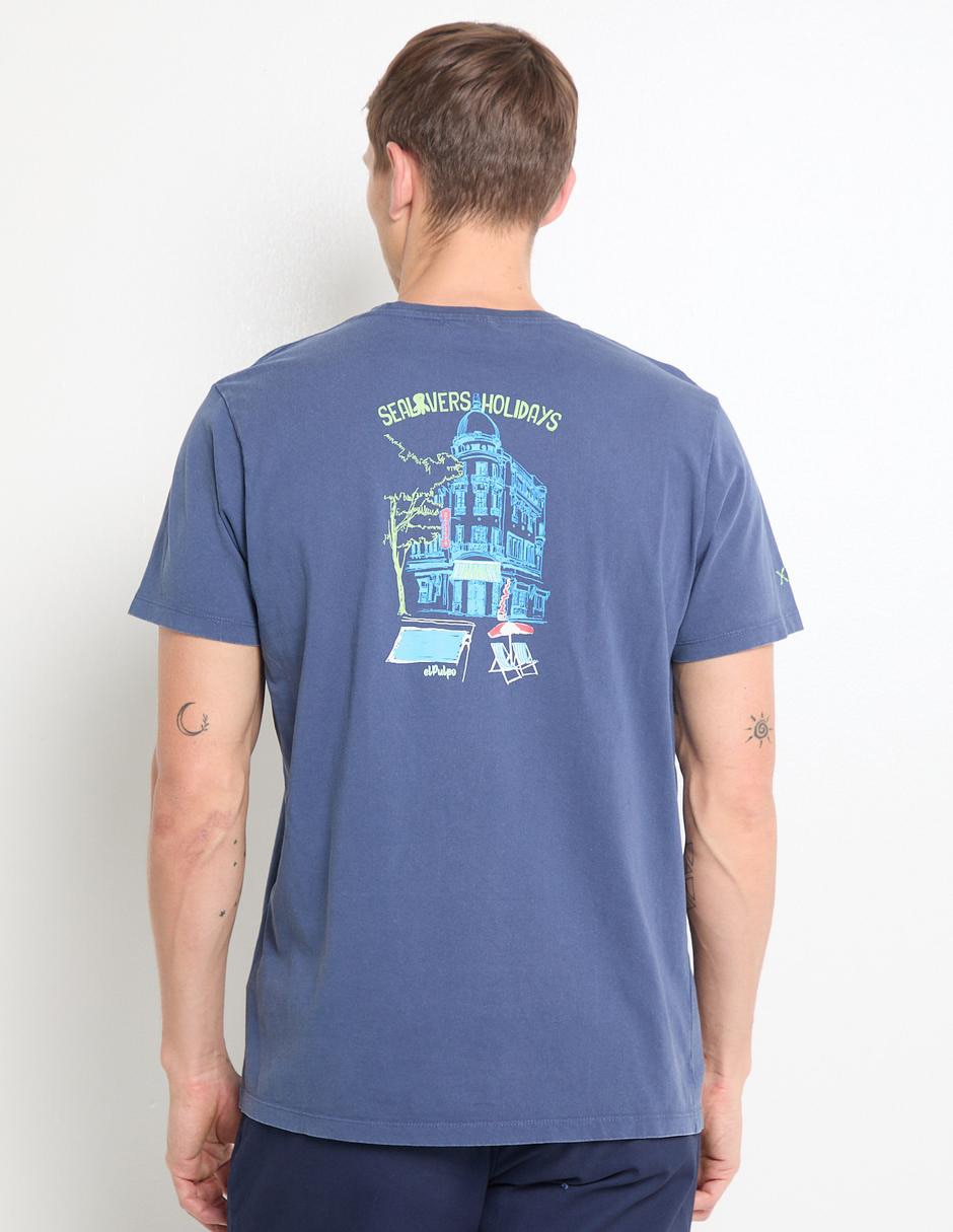 Playera cuello redondo para hombre 2