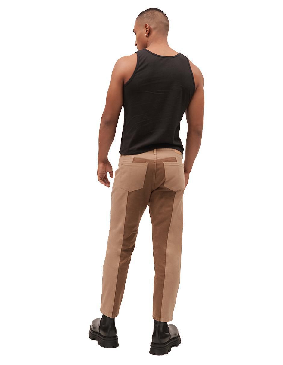 Jeans slim 8067 lavado bitono para hombre 2