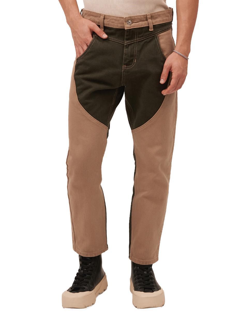 Jeans slim 8068 lavado bitono para hombre