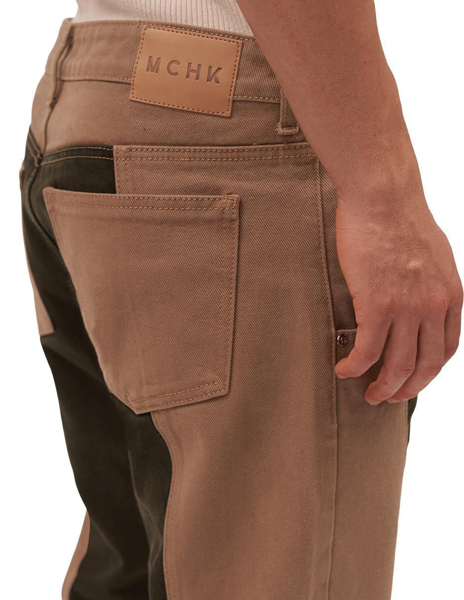 Jeans slim 8068 lavado bitono para hombre 5