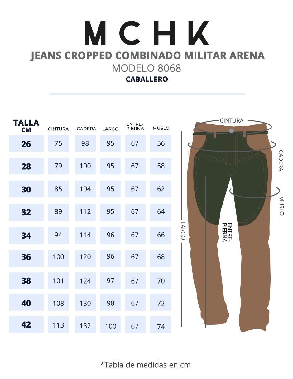 Jeans slim 8068 lavado bitono para hombre 6
