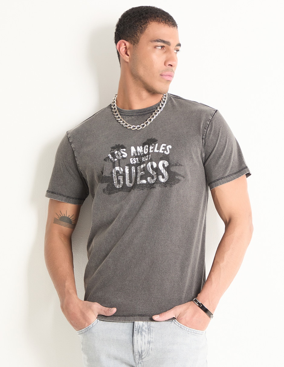 Guess Negra Precio Poleras Guess Marca Guess Camiseta Guess Hombre