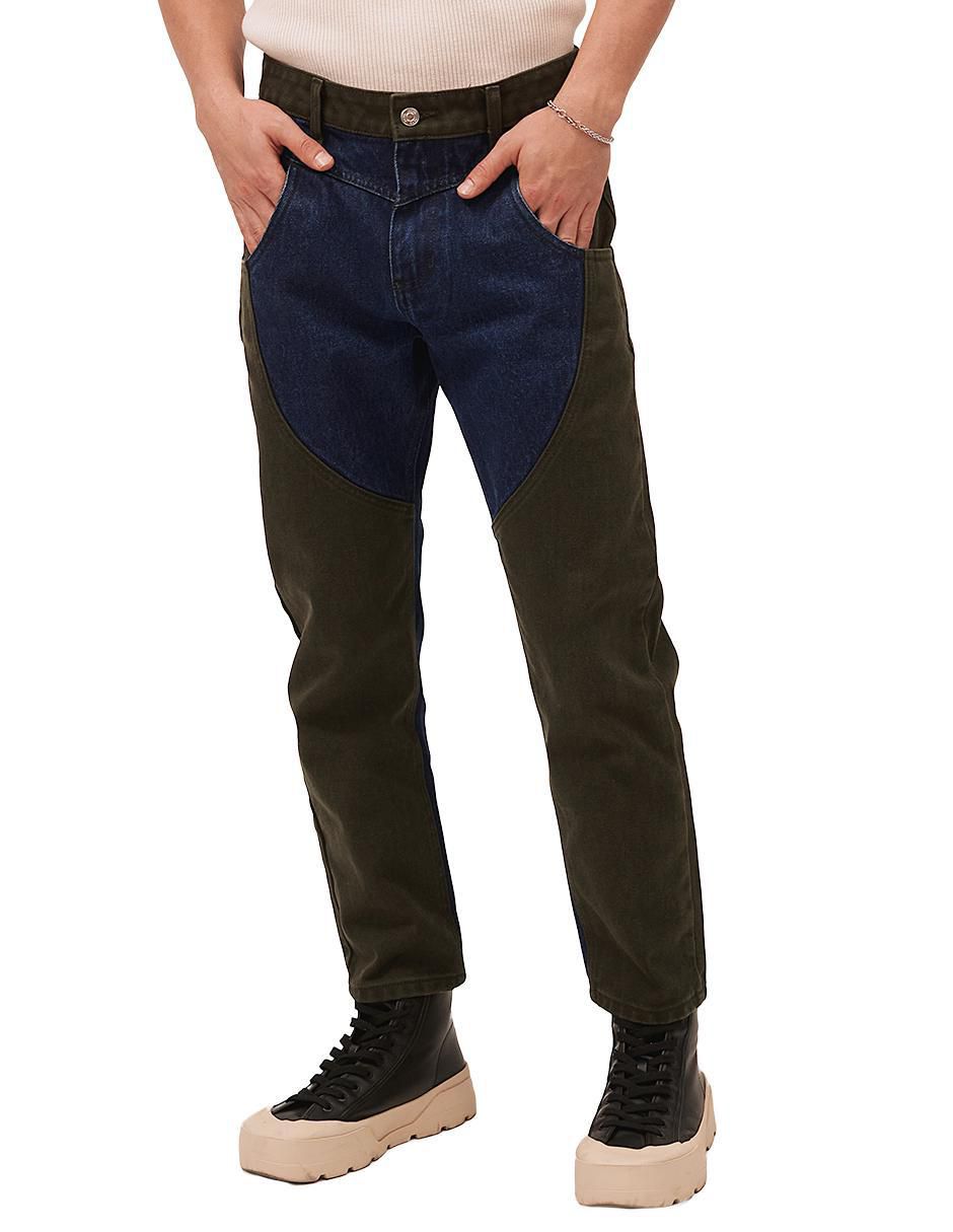 Jeans slim 8070 lavado obscuro para hombre