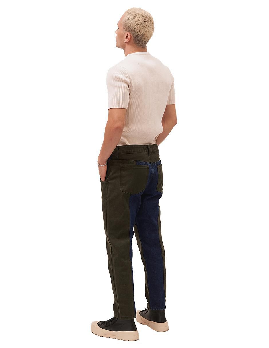 Jeans slim 8070 lavado obscuro para hombre 2