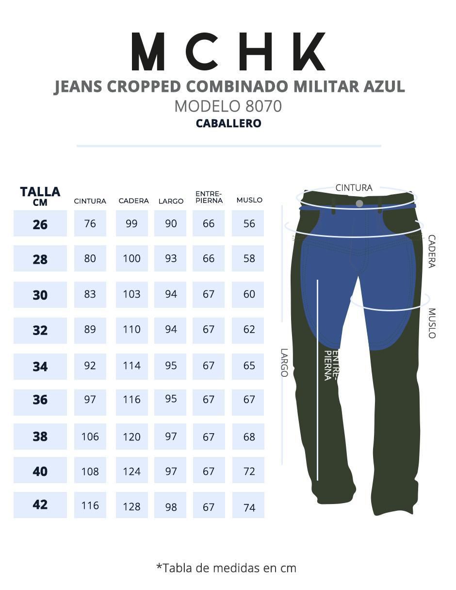 Jeans slim 8070 lavado obscuro para hombre 6