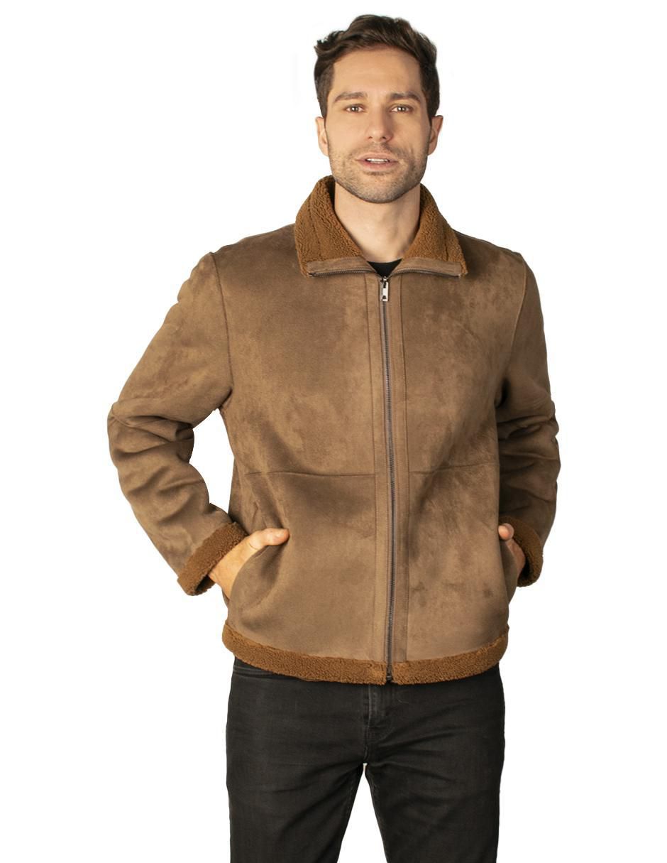 Chamarra casual con bolsillos para hombre Chamarra casual con bolsillos para hombre