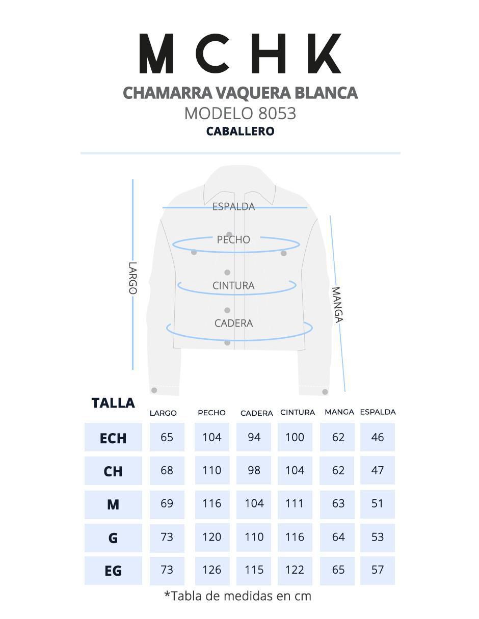 Chamarra cazadora de mezclilla con bolsillos para hombre 5