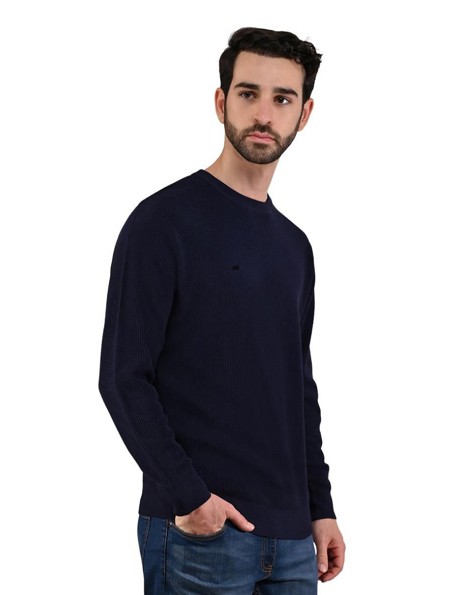 Suéter cuello redondo para hombre 2