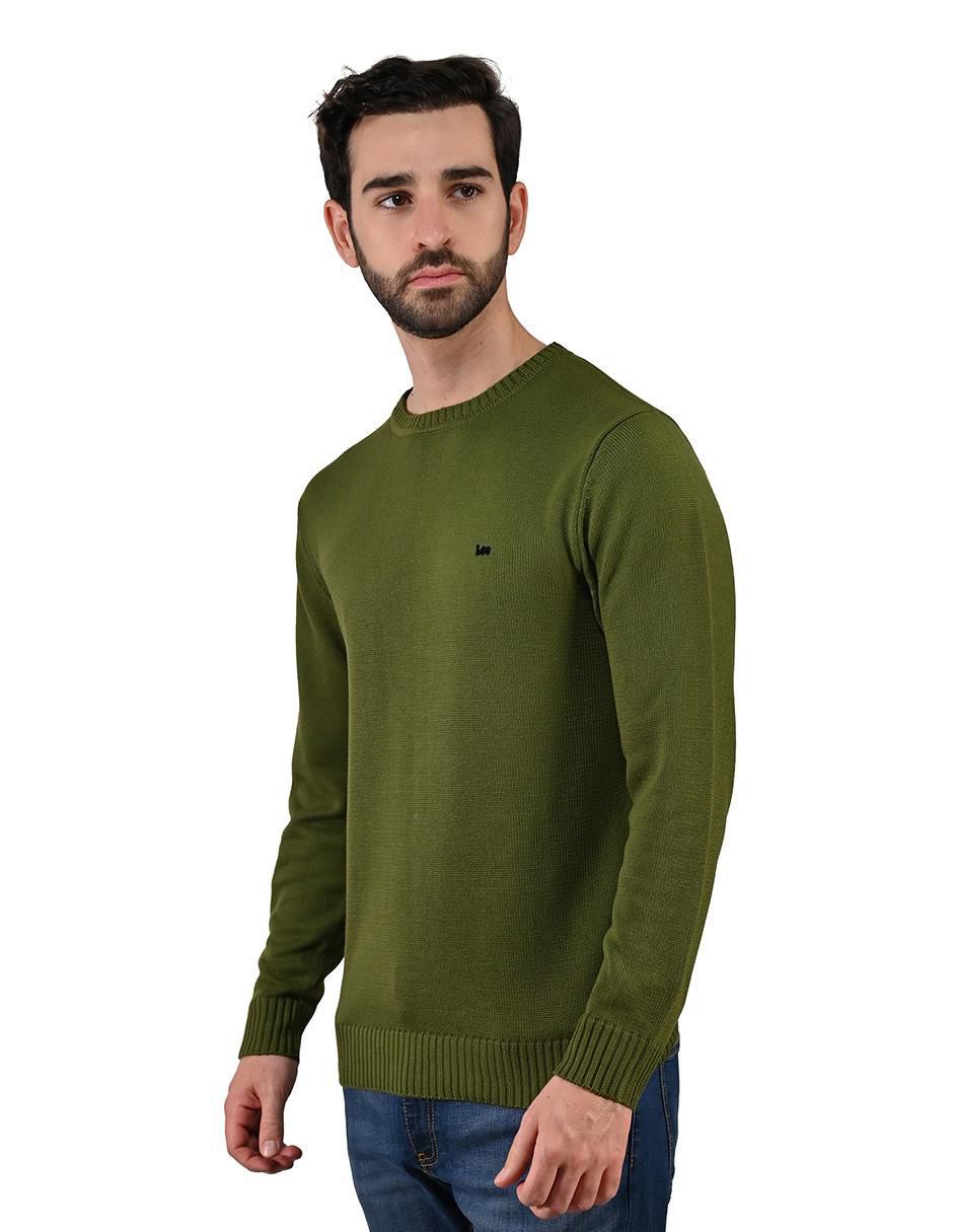 Suéter cuello redondo para hombre 2