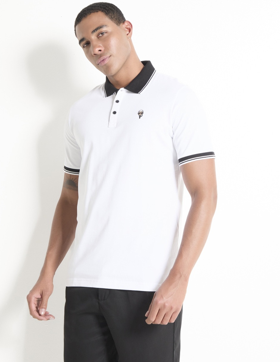 Playera tipo polo para hombre