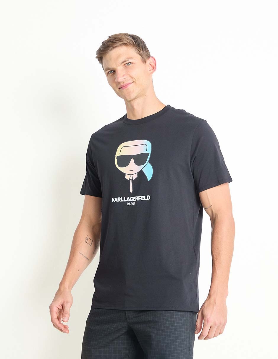Playera cuello redondo para hombre