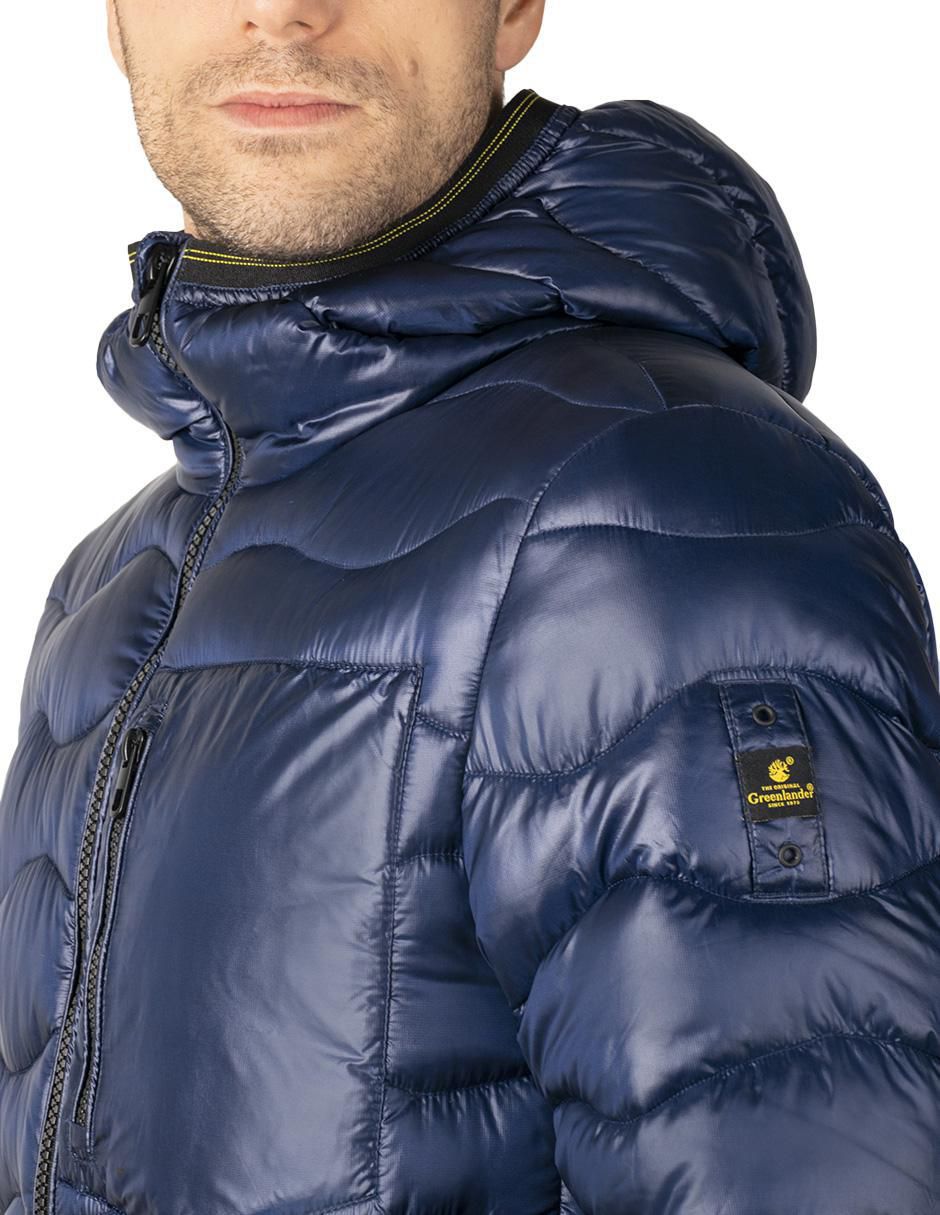 Chamarra acolchada capitonada para hombre 3