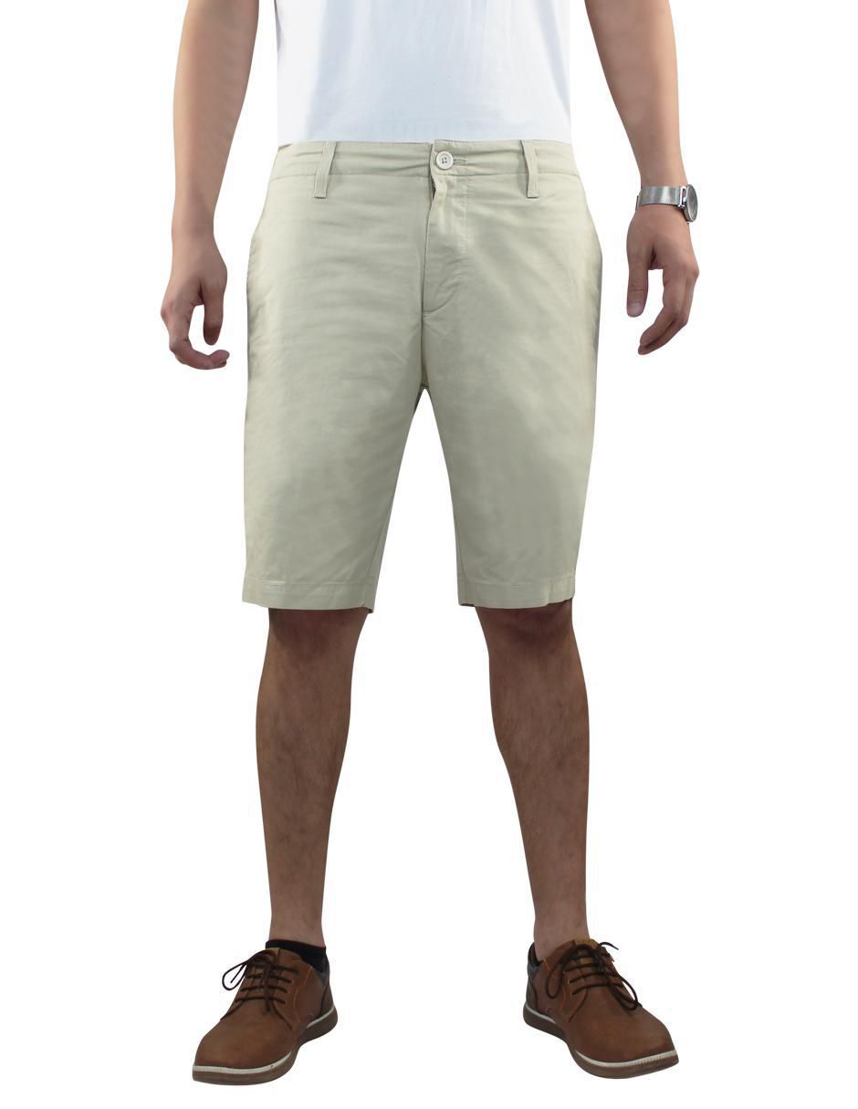 Bermuda de algodón para hombre
