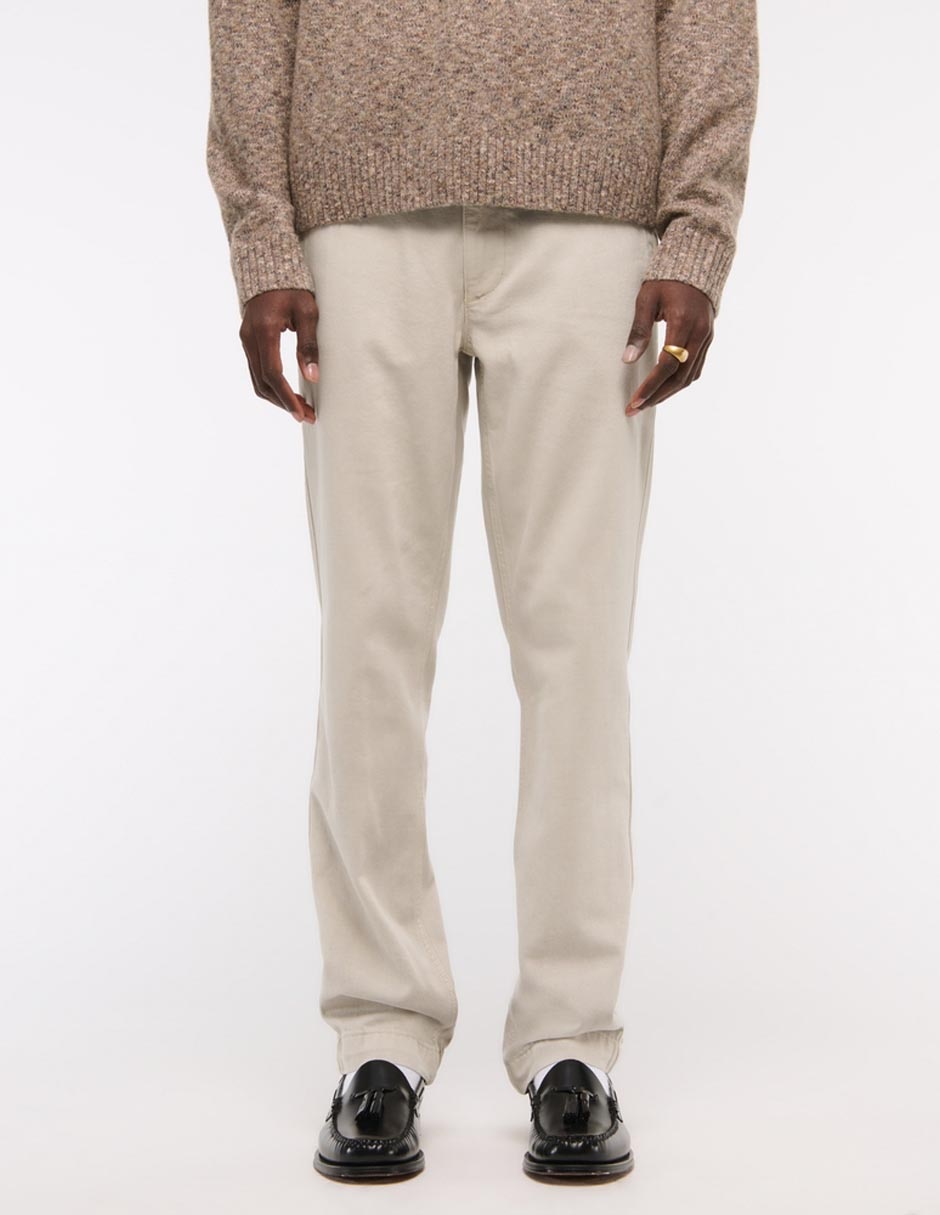 Pantalón recto de algodón para hombre 3