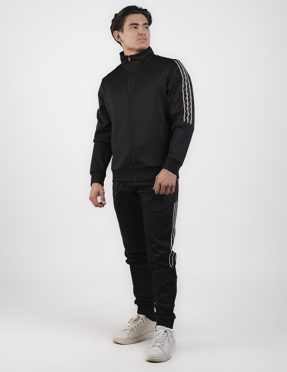 Conjunto deportivo regular con elástico para hombre Conjunto deportivo regular con elástico para hombre