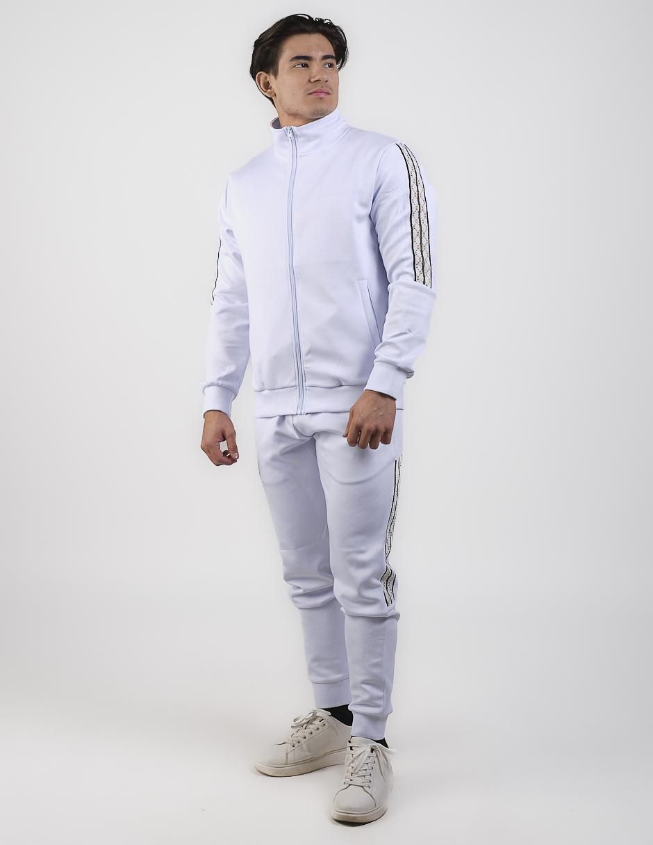 Conjunto deportivo regular con elástico para hombre